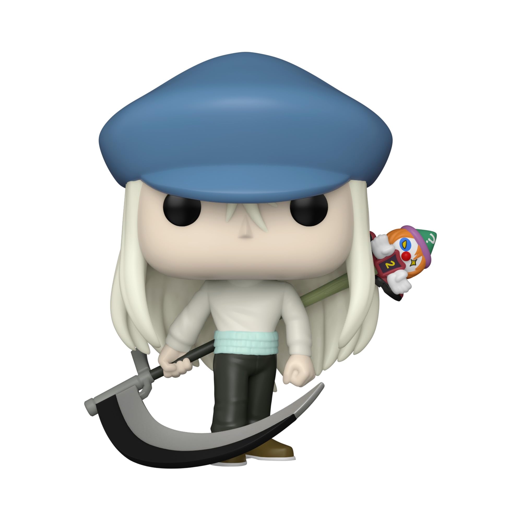 Funko Kite with Scythe side view perfect shelf display and collection variety.