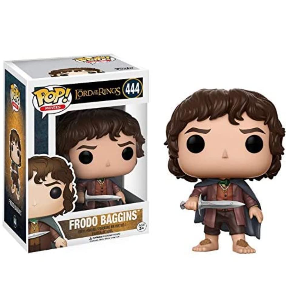 Funko Frodo Baggins POP vinyl figure in window box for display and collection
