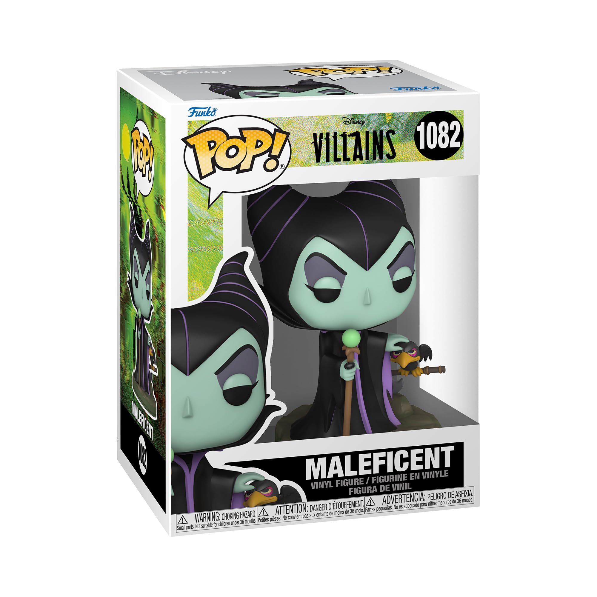 Funko Maleficent figurine for display and collection expansion.