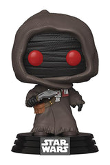 Funko Mandalorian Offworld Jawa POP! vinyl figure in multicolour, ideal for display on shelves or desks.
