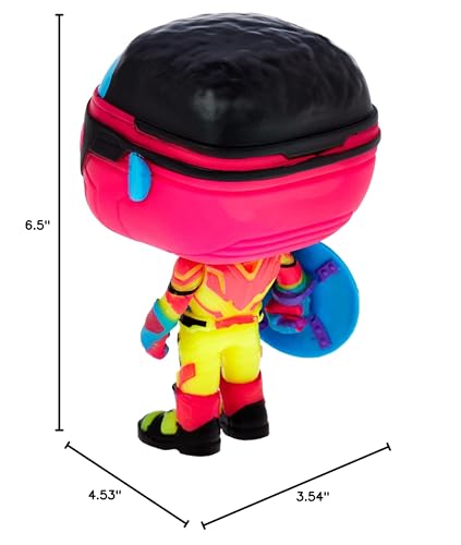 Funko Marvel Falcon & Winter Soldier Blacklight collectible-size figure on shelves.