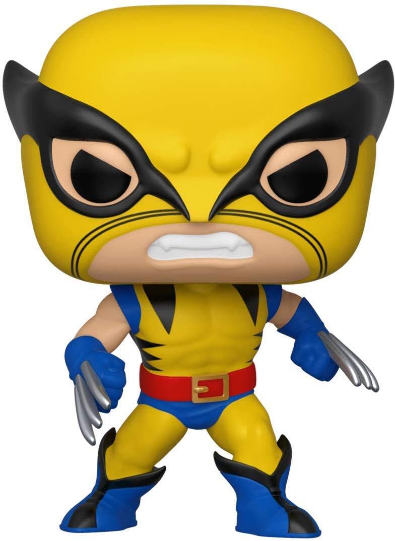 Funko Pop Marvel Wolverine first appearance figure in window box ideal for display.