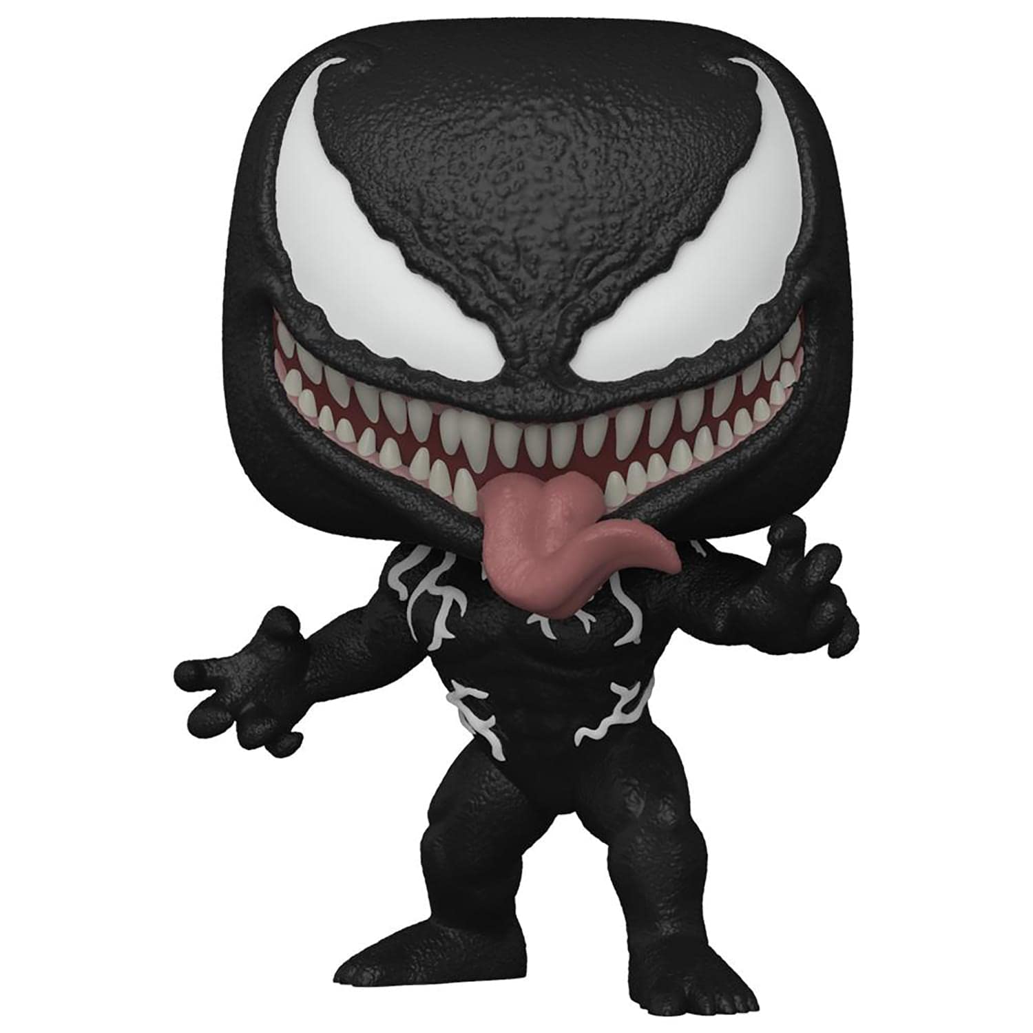 Funko Venom figure closeup highlighting stylized design