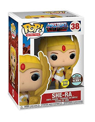 Funko Masters of the Universe She-Ra glow window box packaging for display