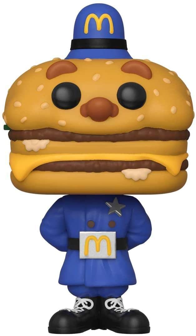 Funko McDonald's Ad Icons front view, vibrant colors for shelf appeal.