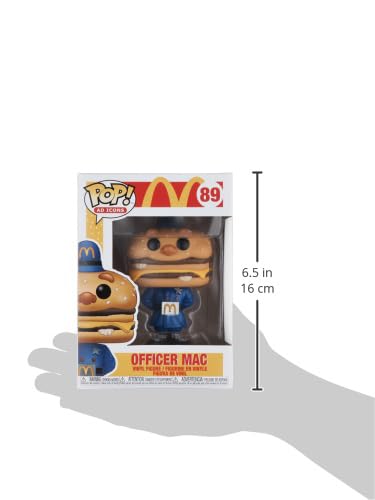 Funko McDonald's Ad Icons side view, compact size fits desks.