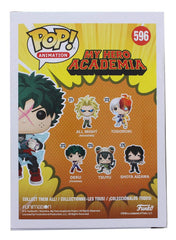 Funko MHA Deku Full Cowl Glow-in-the-Dark Pop Vinyl with bright gloss finish