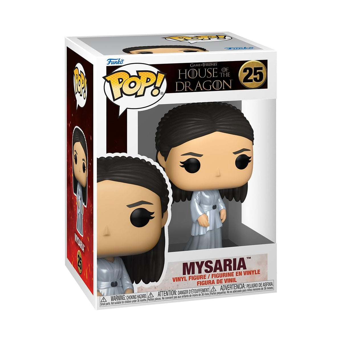 Funko Mysaria vinyl figure for shelf display and collection growth.