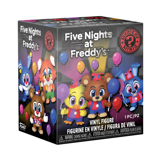 Funko Mystery Mini Balloon Freddy figure, perfect as a displayable collectible for FNAF fans.