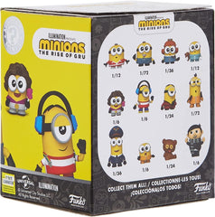 Funko Mystery Minis Minions Rise Gru multicolor side view, great for ongoing collection.
