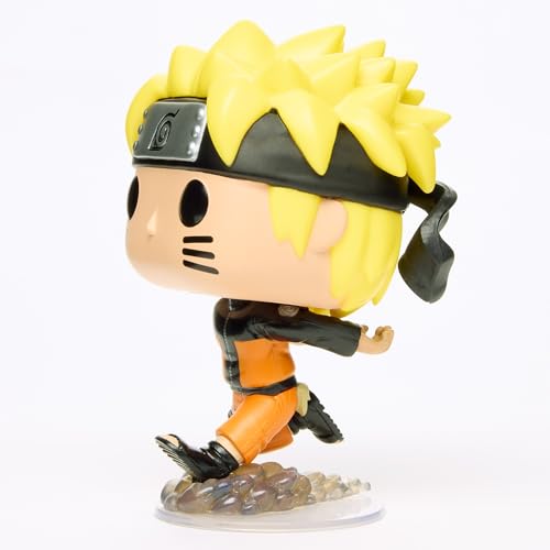 Funko Naruto Running window box display figurine for shelf decor.