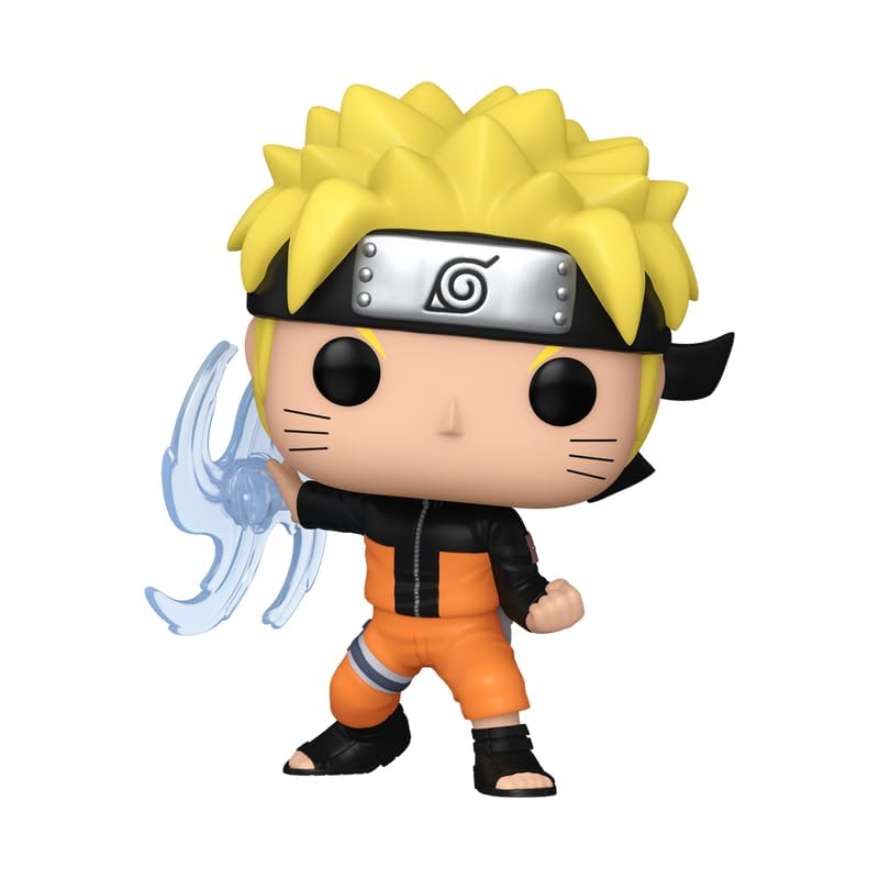 Funko Naruto Uzumaki 1319 glow-detail highlights glow in the dark feature for night display