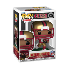 Funko Pop NFL Terrell Owens 49ers figure for display and collection