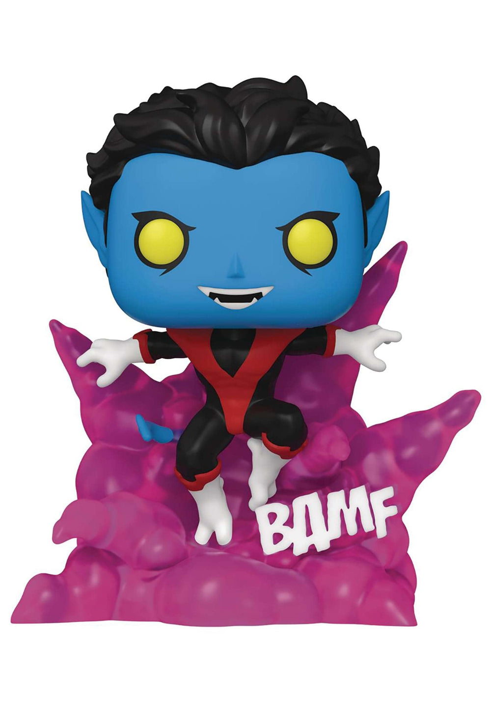 Funko Nightcrawler deluxe figure in teleporting pose for dynamic display.
