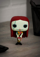 Funko Sally with basket close-up showing detailed vinyl features.