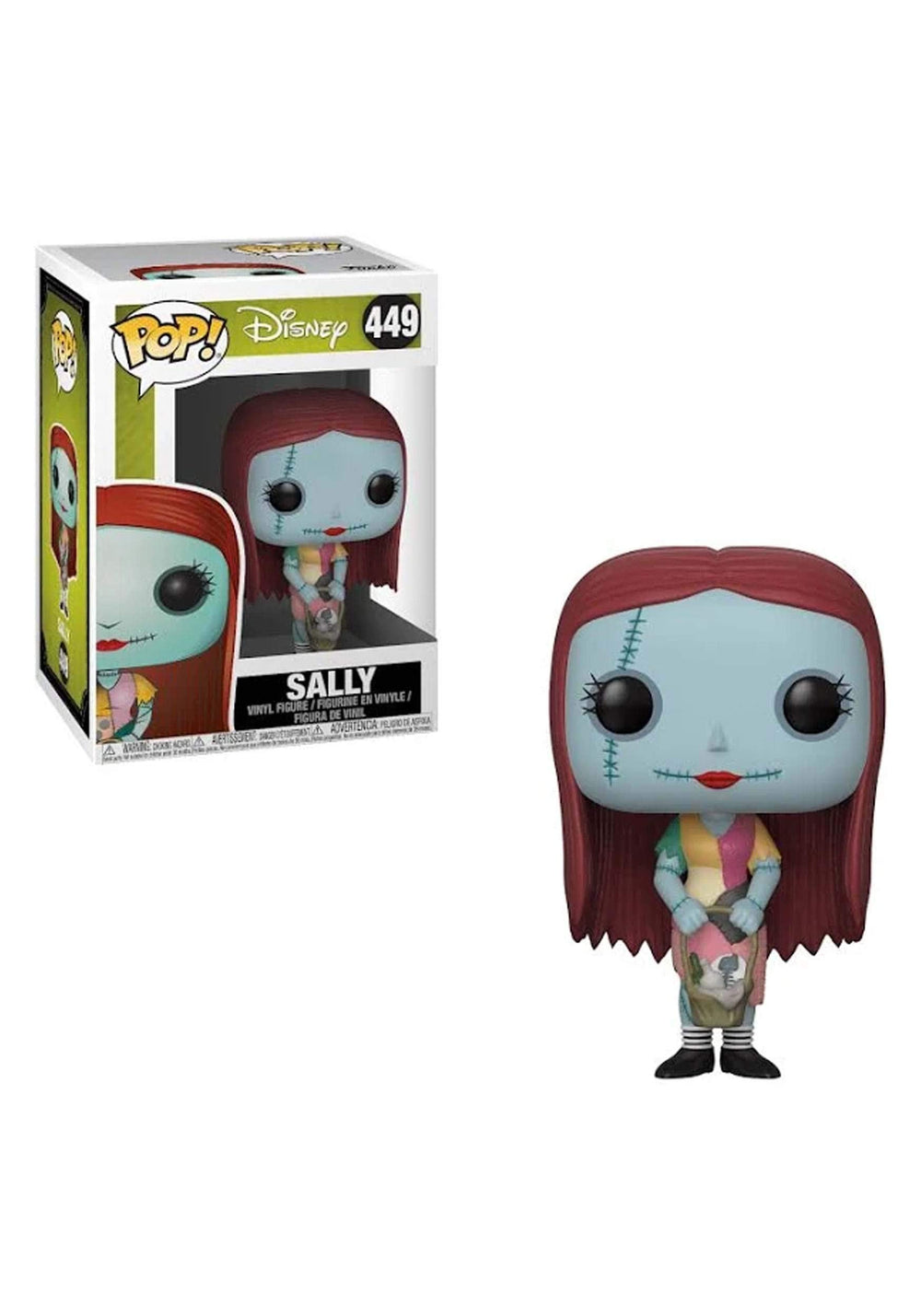 Funko Sally with basket figure for shelf or desk display.