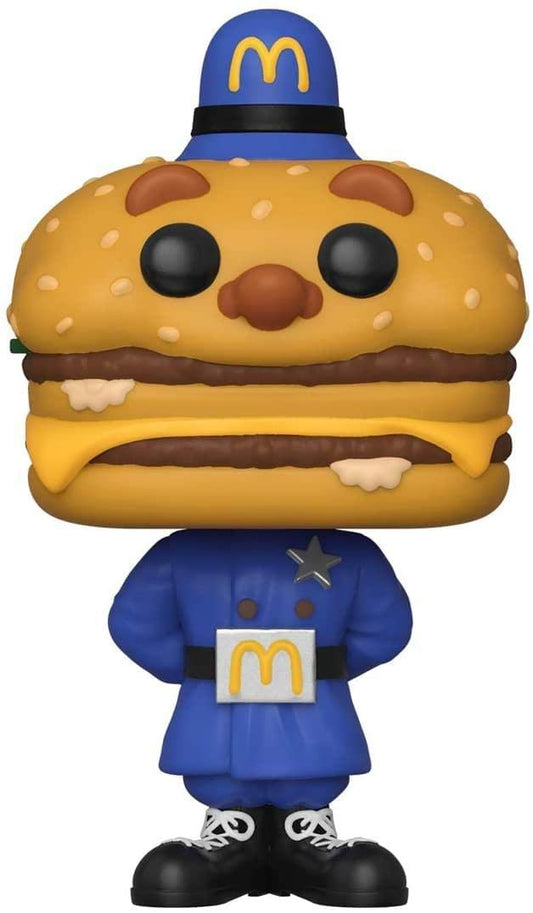 Funko Officer Big Mac figure, front view, ideal display piece for collections.