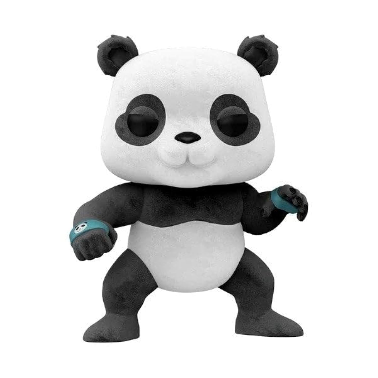 Funko Panda flocked vinyl figure for desk display and collection.