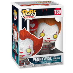 Funko Pennywise It Chapter 2 front view figure with balloon for vivid display