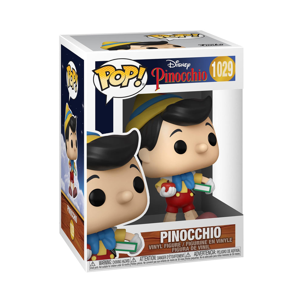 Funko Pinocchio School Bound front view figure for shelf display.