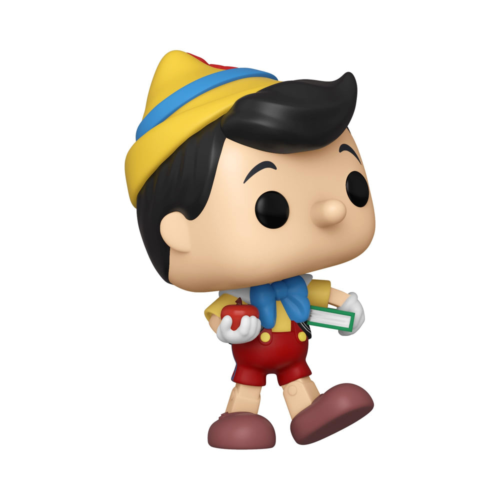 Funko Pinocchio School Bound side view showing character profile.