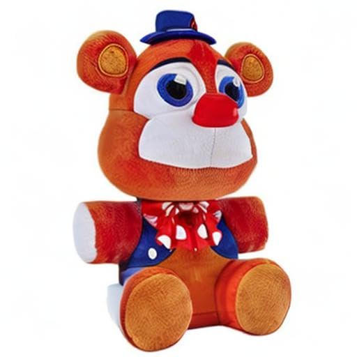 Funko Circus Freddy Fazbear plush with display box image for presentation.