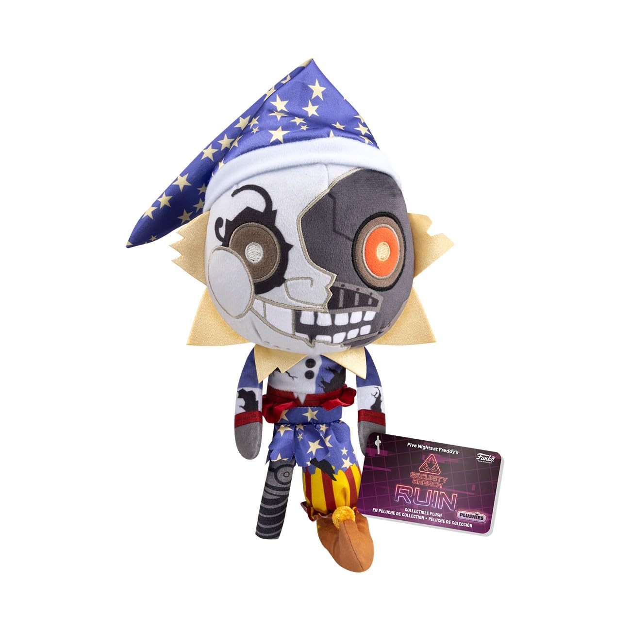 Funko Ruin Moon plush front view, ideal for shelf display.