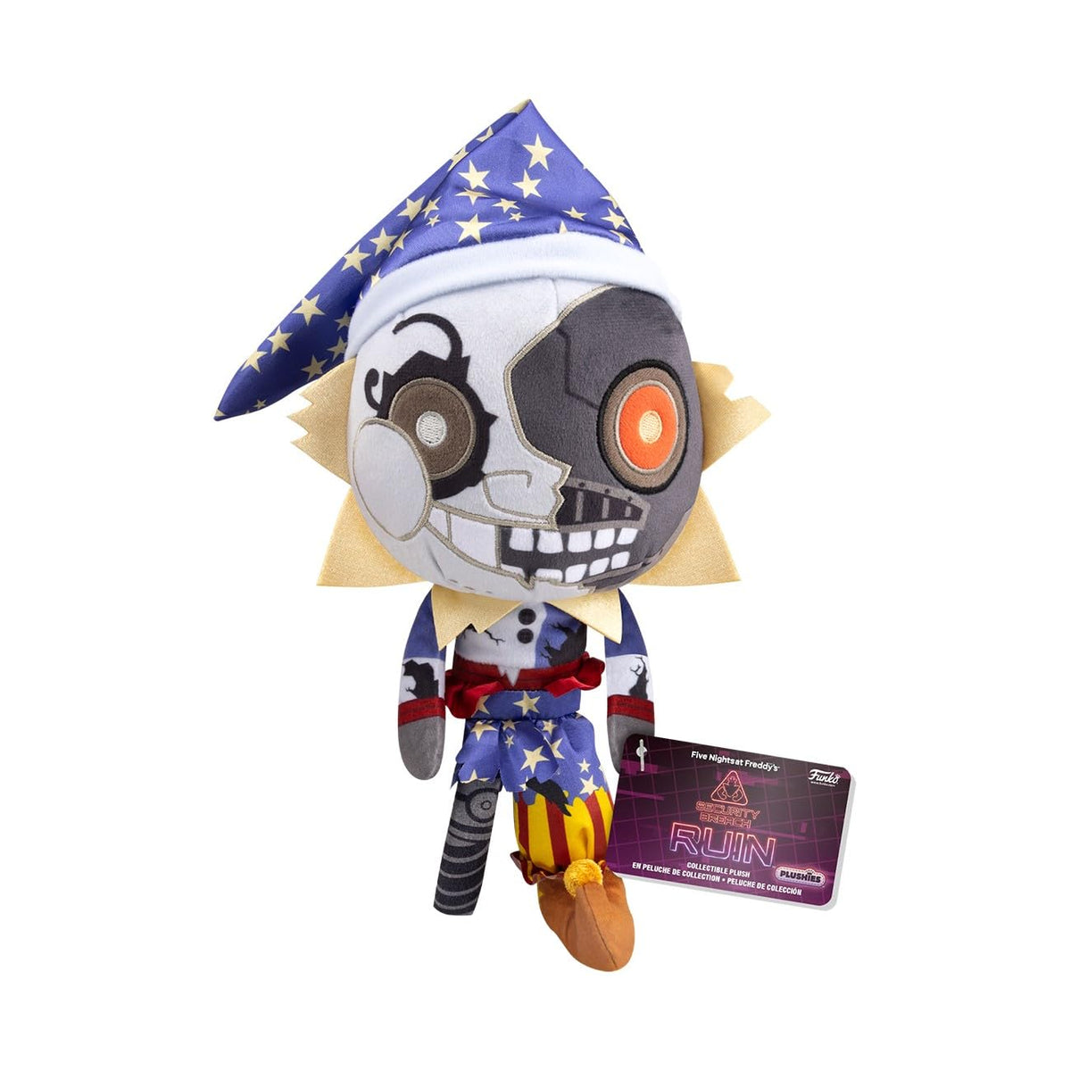 Funko Ruin Moon plush front view, ideal for shelf display.