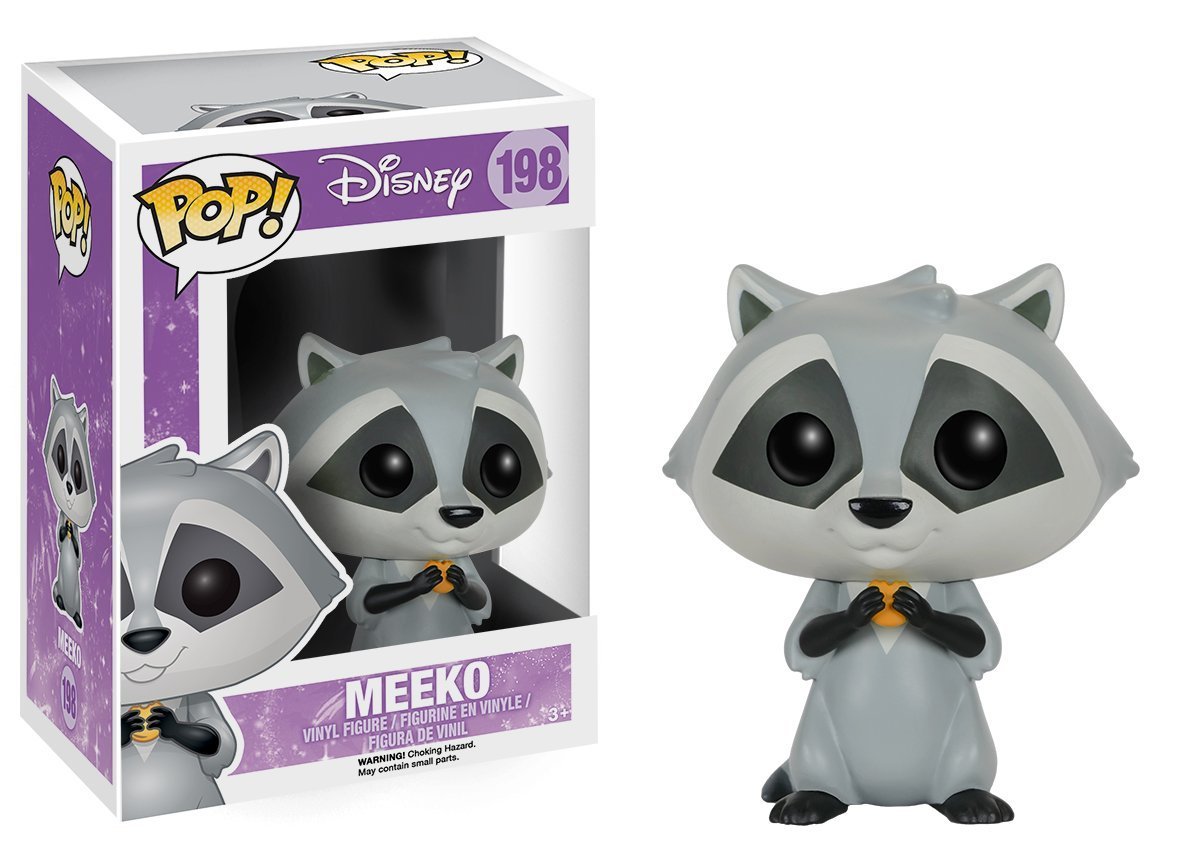 Disney Pocahontas Meeko POP figure, perfect for display and gifting collectors.