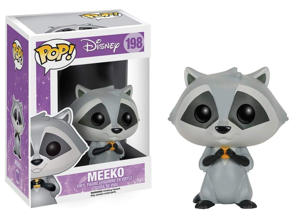 Meeko POP vinyl figure from Funko, a charming Disney character for shelves.