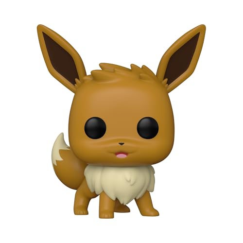 Funko Eevee Pop! figure side view highlights compact 3.5-inch height.