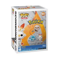Funko Pokemon Scorbunny detailed paint boosts display appeal.