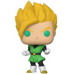 Funko Pop 858 Super Saiyan Gohan Special Edition front view, ideal for display.