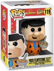 Funko Pop! Fruity Pebbles display box highlighting window packaging