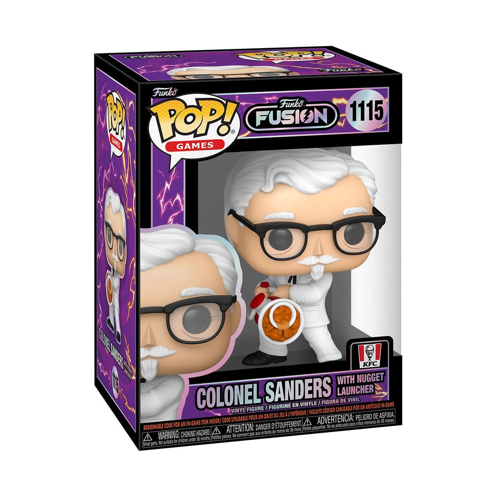 Funko Pop Ad Icons Fusion Colonel Sanders figure for display and collection