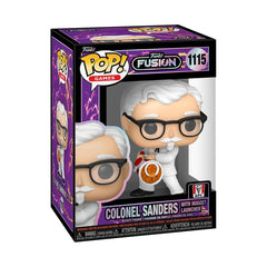 Funko Pop Ad Icons Fusion Colonel Sanders figure for display and collection