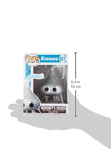 Funko Pop Hershey's Kiss display-friendly collectible vinyl on a shelf.