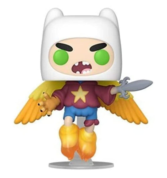 Funko Pop Adventure Time Ultimate Wizard Finn figure with multicolor styling ideal for display and collection.