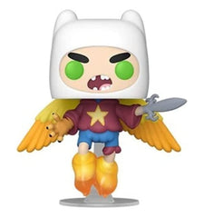 Funko Pop Adventure Time Ultimate Wizard Finn figure with multicolor styling ideal for display and collection.