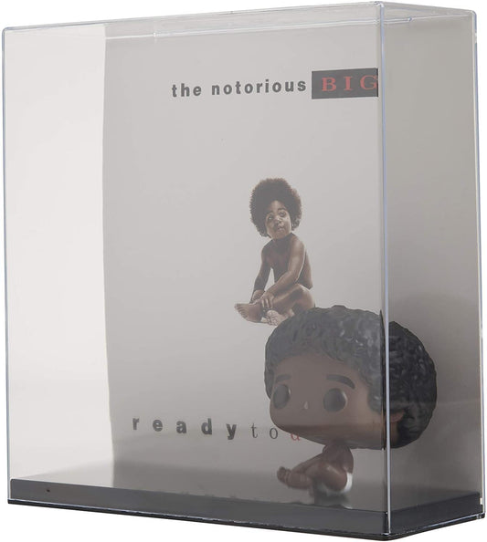 Funko Pop Albums display Biggie Smalls with hard shell case for safe collection storage