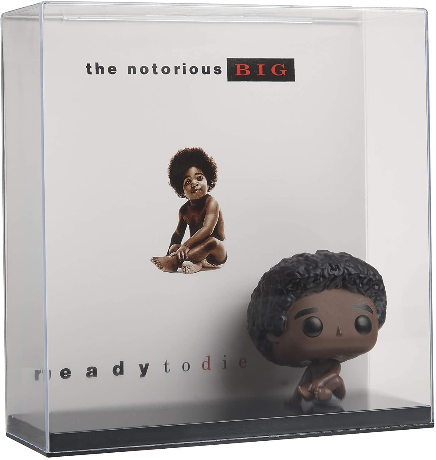 Funko Pop Albums: Biggie Smalls Ready to Die case protects and showcases the artwork
