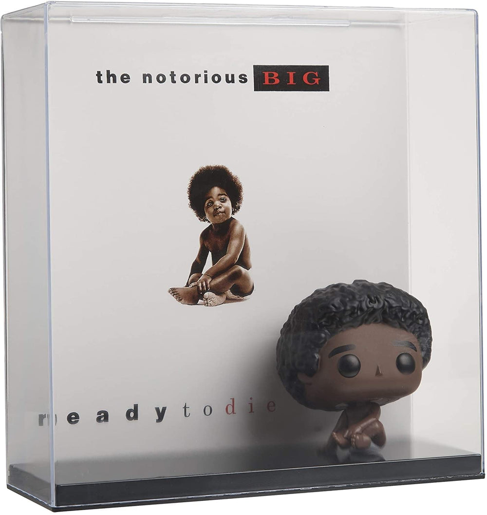 Funko Pop Albums: Biggie Smalls Ready to Die case protects and showcases the artwork