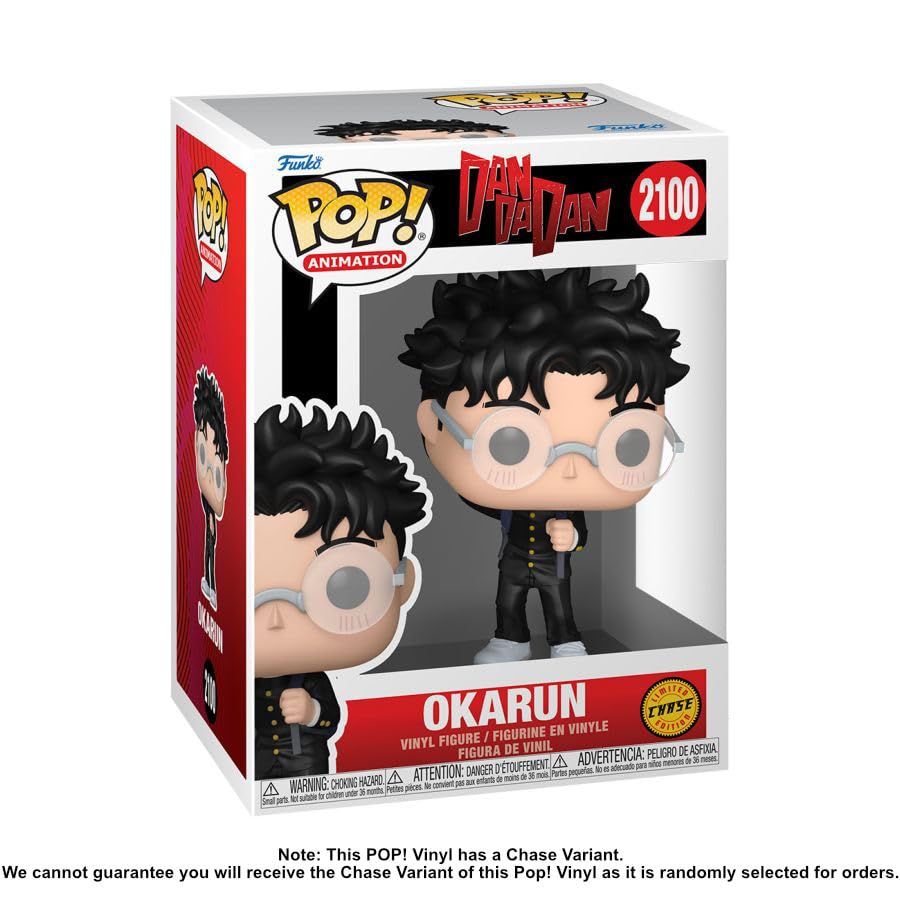 Funko Pop! Animation Dandadan Okarun Transformed desk display setup ready