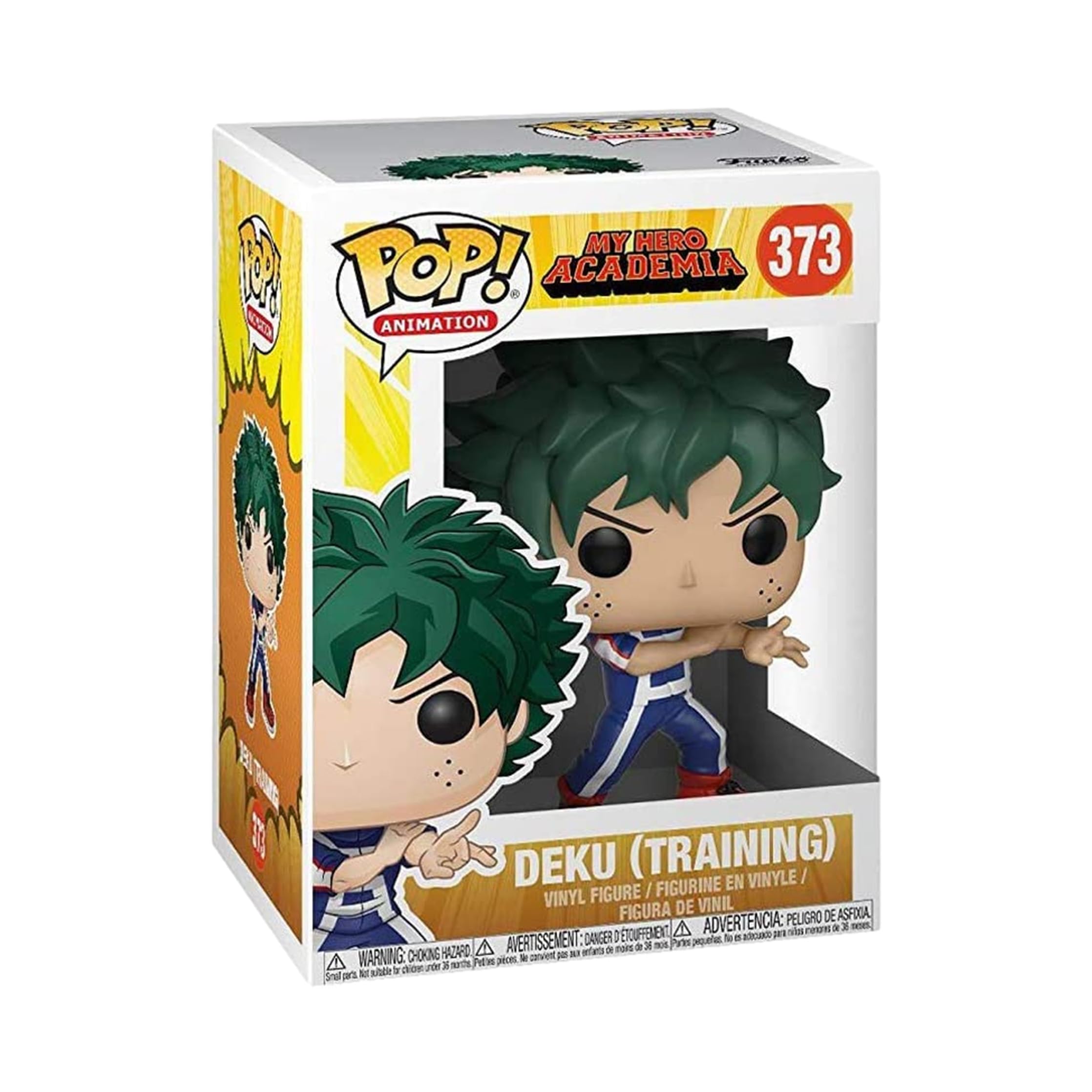 Funko POP! Deku training figure, front view, ideal for display and collection.