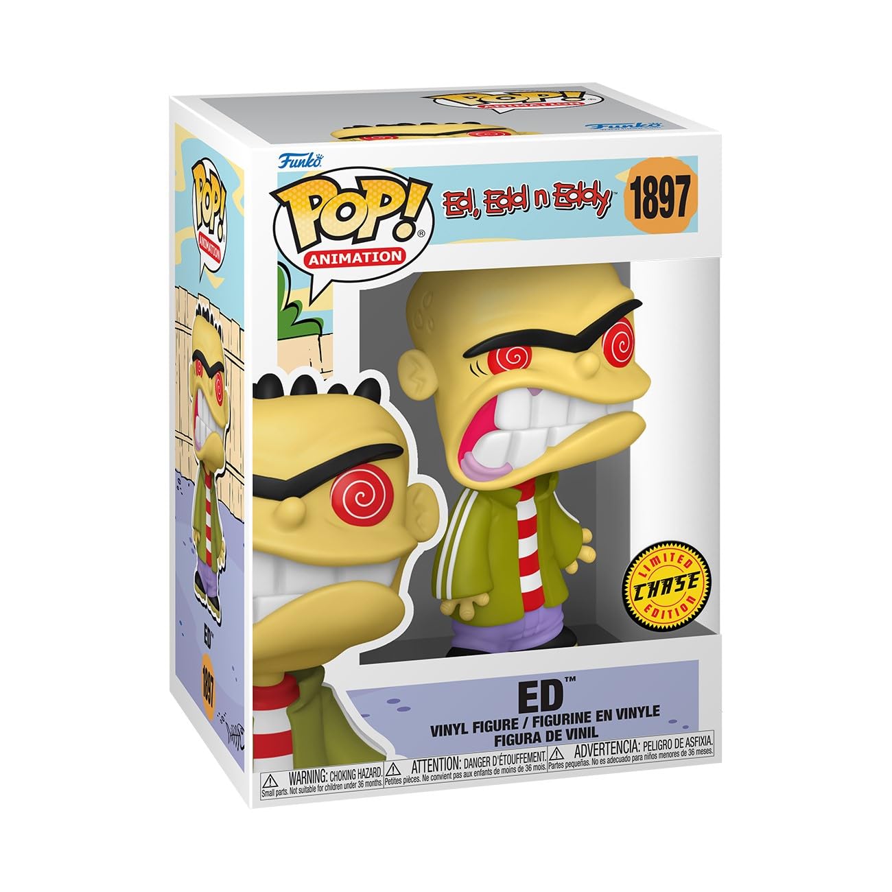 Funko Pop Ed Edd N Eddy desk display piece ideal for compact spaces