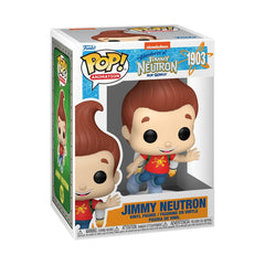 Funko Pop Jimmy Neutron front view, ideal for display collections.