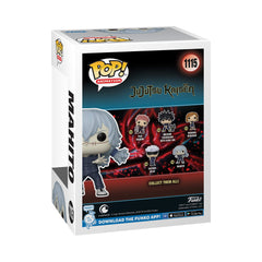 Funko Mahito facial detail close-up for authenticity