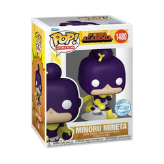 Funko Pop! Animation Minoru Mineta height helps plan shelf space in a collection.