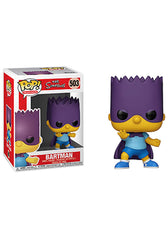 Funko POP! Bart-Bartman figure, a stylized vinyl collectible for display and Simpsons fans