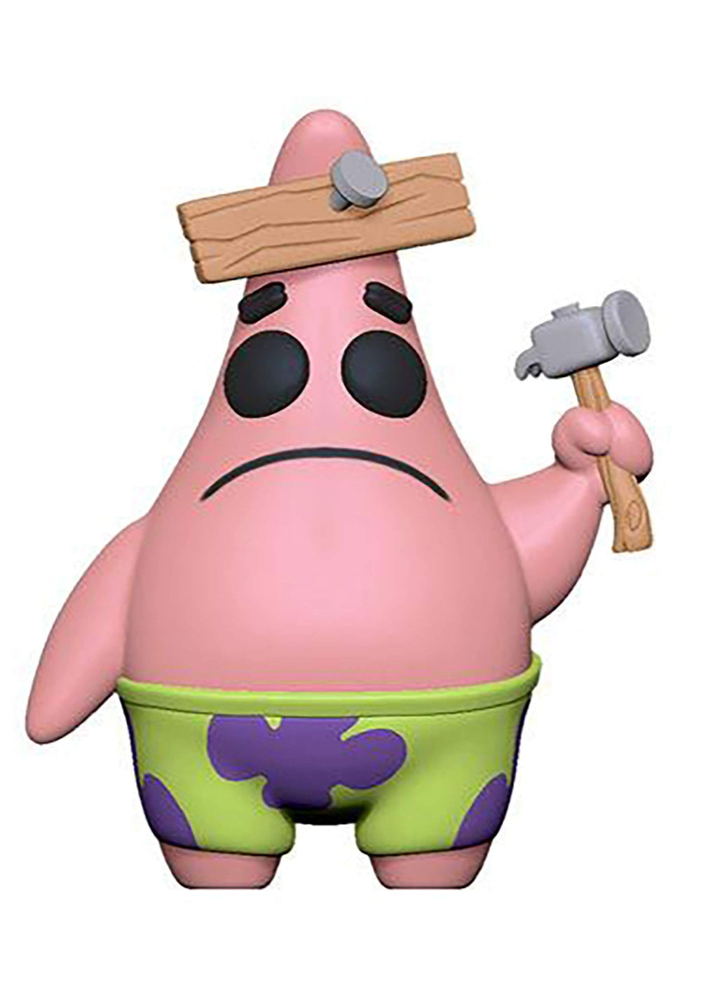 Funko Pop Patrick with Board figure from SpongeBob, ideal for display and collection.